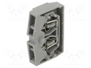 Rail mounted connector WS2.5-MID-CO-01P11