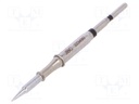 Tip; chisel; 0.4x0.2mm
