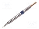 Tip; hoof; 2mm; 325÷358°C; sloped 45°; for TMT-2000S-KM station