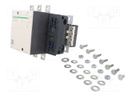 Contactor: 3-pole; NO x3; 230VAC; 185A; DIN; TeSys F; -5÷55°C; 1kV