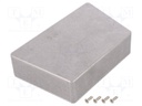 Enclosure: multipurpose; X: 151mm; Y: 95mm; Z: 39mm; 1590; aluminium