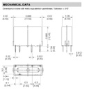 Relay: electromagnetic; SPST-NO; Ucoil: 12VDC; 5A/250VAC; 5A/30VDC
