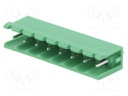 Pluggable terminal block; 5mm; ways: 8; straight; socket; male