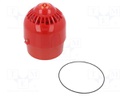 Signaller: lighting-sound; 17÷60VDC; pulsed tone,flashing light