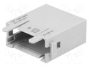 Connector: rectangular; module; male; Han Modular; Modules: 1