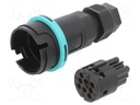 Connector: AC supply; screw terminal; female; TH405; 7÷13.5mm