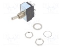 Switch: toggle; Pos: 2; DPDT; ON-ON; 20A/125VAC; -54÷71°C