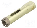 Diamond hole saw; glaze,ceramic tile; 20mm; Thread: M14