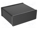 Enclosure: with panel; 1455; X: 160mm; Y: 191mm; Z: 66mm; aluminium