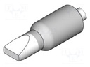Tip; chisel; 2.5x8mm; longlife