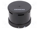 Signaller: sound; black; Usup: 230VAC; Sound level: 100dB; IP20