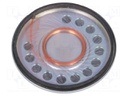 Loudspeaker; miniature,mylar,general purpose; 0.5W; 8Ω; Ø: 28mm