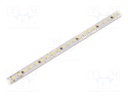 LED strip; 24V; white cold; W: 10mm; L: 480mm; CRImin: 80; 120°; D: 3mm