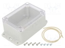 Enclosure: multipurpose; X: 75mm; Y: 105mm; Z: 55mm; Ritec; IP65