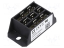 Three-phase bridge rectifier; Urmax: 800V; If: 45A; Ifsm: 300A