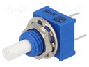 Potentiometer: shaft; single turn; 2kΩ; ±20%; 0.25W; linear; 3.18mm