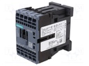 Contactor: 3-pole; NO x3; Auxiliary contacts: NO; 24VAC; 17A; 3RT20