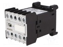 Contactor: 4-pole; NC x2 + NO x2; 230VAC; 4A; DIN,on panel; 3TH20