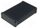 Enclosure: with panel; 1455; X: 78mm; Y: 120mm; Z: 27mm; aluminium