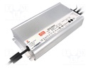 Power supply: switched-mode; LED; 540W; 15VDC; 12.7÷15.8VDC; IP65