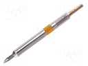 Tip; conical sloped; 0.7mm; 350÷398°C; sloped 45°