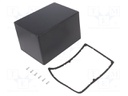 Enclosure: multipurpose; X: 121mm; Y: 171mm; Z: 106mm; aluminium