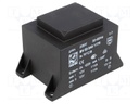 Transformer: encapsulated; 22VA; 230VAC; 12V; 12V; 917mA; 917mA