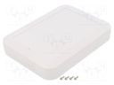 Enclosure: multipurpose; X: 130mm; Y: 175mm; Z: 30mm; WP; ASA; IP67