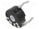 Potentiometer: mounting; single turn,horizontal; 10kΩ; 100mW