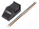 Sensor: fingerprint scanner; optical; TTL,UART; 55x21x21.5mm