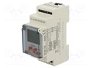 Programmable time switch; Range: 1 year; SPDT x2; 230VAC; DIN