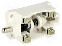 Limit switch; plunger; NO + NC; 16A; max.500VAC; max.220VDC; IP00
