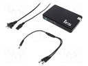 Power supply: router UPS; 160x105x28mm; 30W; No.of out.sockets: 2