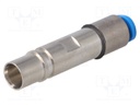 Contact; female; Han Modular Pneumatic; Ø4mm pipe; 10000cycles