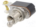 Switch: toggle; Pos: 2; SPST; OFF-ON; 6A/125VAC; Leads: screw; 50mΩ