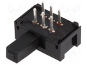 Switch: slide; Pos: 2; 0.3A/30VDC; ON-ON; Mounting: PCB,THT; 30mΩ