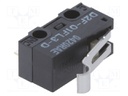 Microswitch SNAP ACTION; with lever with roller simulation