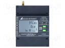 Counter; digital,mounting; for DIN rail mounting; LCD; 400V; 1%