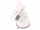 Car holder; white; for windscreen; Size: max.6.8"