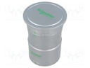Signallers accessories: base; Colour: silver; Usup: 24VDC; IP55