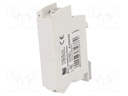 Splice terminal: distribution block; ways: 1; terminals: 5; grey