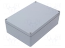 Enclosure: multipurpose; X: 230mm; Y: 330mm; Z: 111mm; ALR; aluminium