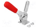 Vertical clamps; hardened steel; 1000N
