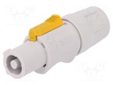 Connector: circular; screw terminal; female; powerCON; 6÷15mm; 20A