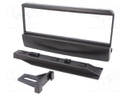 Radio mounting frame; Ford,Mazda; 1 DIN; black