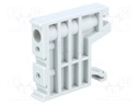 Holder; Application: ZG-G,ZUG,ZUG-G2.5; grey; Width: 10mm; TS35
