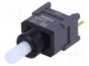 Switch: push-button; Pos: 2; SPDT; 0.4A/28VAC; Leads: for soldering