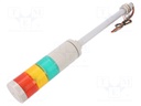 Signaller: signalling column; buzzer,continuous light; LED; IP54
