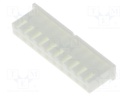 Plug; wire-board; female; XH; 2.5mm; PIN: 10; w/o contacts; 250V; 3A