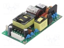 AC/DC Open Frame Power Supply (PSU), ITE & Medical, 1 Output, 100 W, 150W @ 10CFM